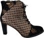 Laura Vita ALCBANEO 127 Or dames veterboots gekleed metallic - Thumbnail 2