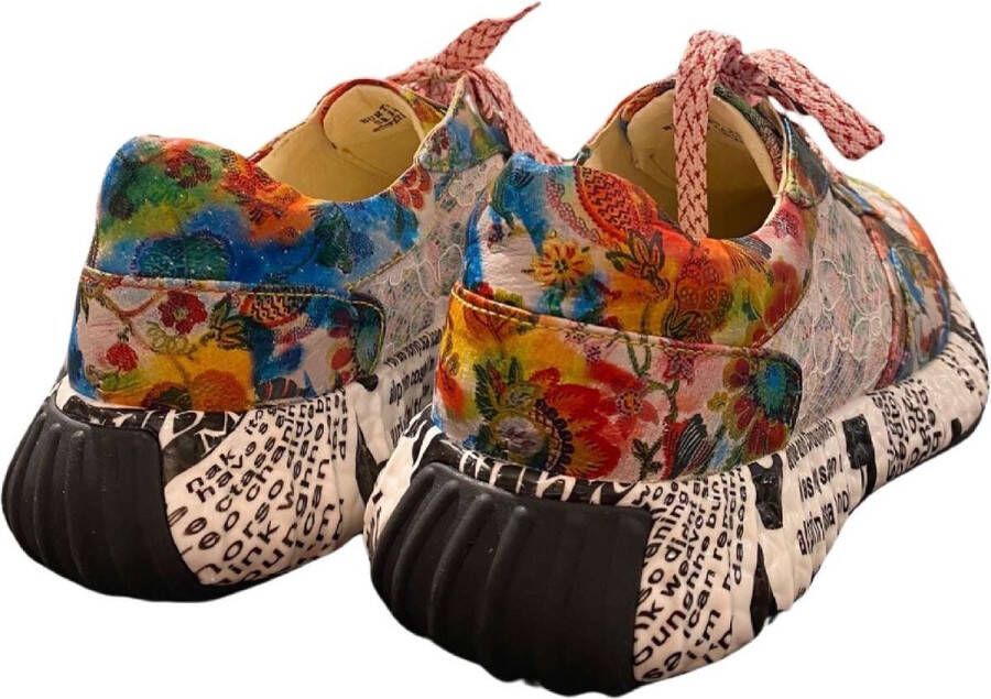 Laura Vita Burton 05 Beurre Multi Sneaker