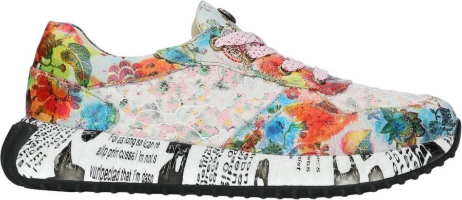 Laura Vita Burton 05 Beurre Multi Sneaker