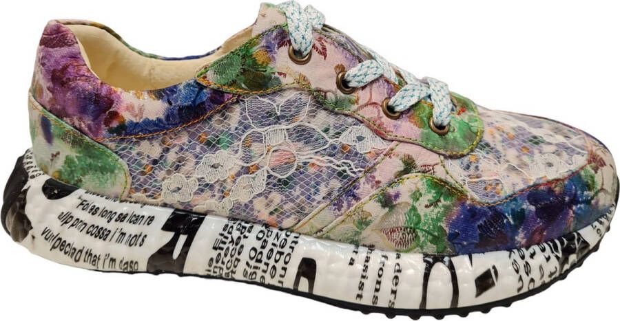 Laura Vita Burton 05 jeans Dames Sneakers Blauw