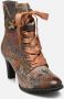 Laura Vita Dames Enkellaars Alcbaneo 141 Gris MULTICOLOR - Thumbnail 2