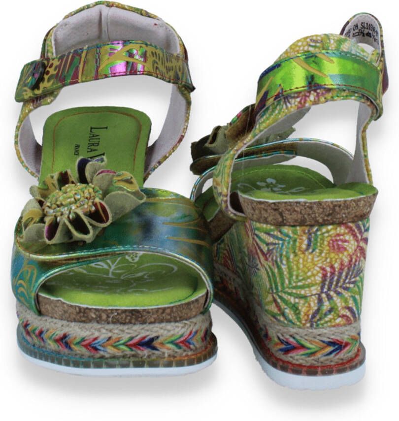 Laura Vita Dames Sandaal Multi MULTICOLOR