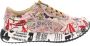 Laura Vita Dames Sneakers Burton 31 Rouge Rood - Thumbnail 3