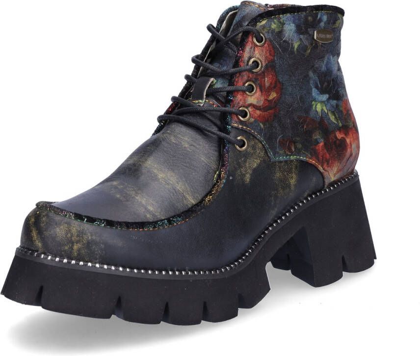 Laura Vita dames veterlaars Omio 65 zwart