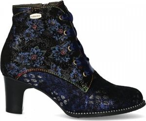 Laura Vita Korte Laars Elcodieo 01A SLA16021 1A Blauw Print 2½