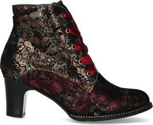 Laura Vita Korte Laars Elcodieo 01A SLA16021 1A Wine Rood Print 7½