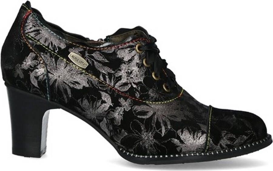 Laura Vita Korte Laars Elcodieo 13H SL16021 3H Argent Zwart Print Combi