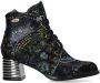 Laura Vita Korte Laars Igcinoo 04 SL9109-4 Bleu Combi - Thumbnail 1