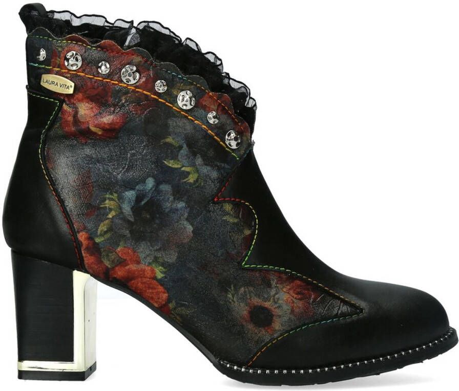 Laura Vita Korte Laars Kacio 02 SL9118-2E Zwart Print