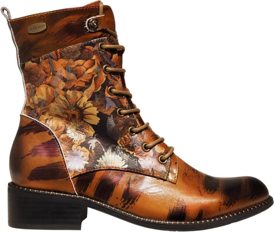 Laura Vita Alice 84 Camel Cogna Naturel veterbootje