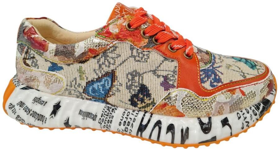 Laura Vita Burton 127 Dames Sneakers Oranje