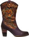 Laura Vita Cendrillon 24 Mauve Paars-Lila enkellaars - Lila