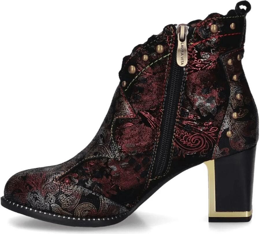 Laura Vita Dames Enkellaars X Bordeau