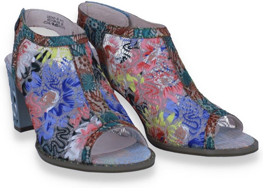 Laura Vita Dames Sandaal Multi Multicolour - Foto 2