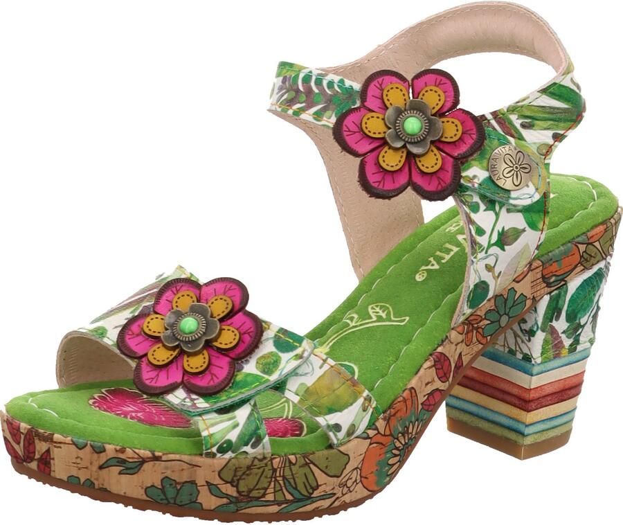 Laura Vita dames sandalen groen