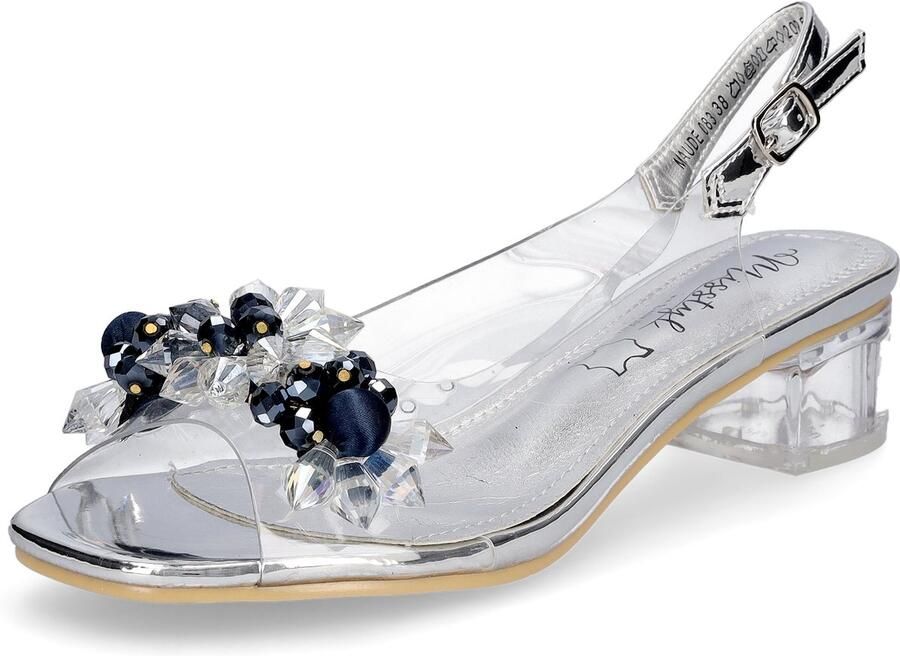 Laura Vita dames sandalen zilver
