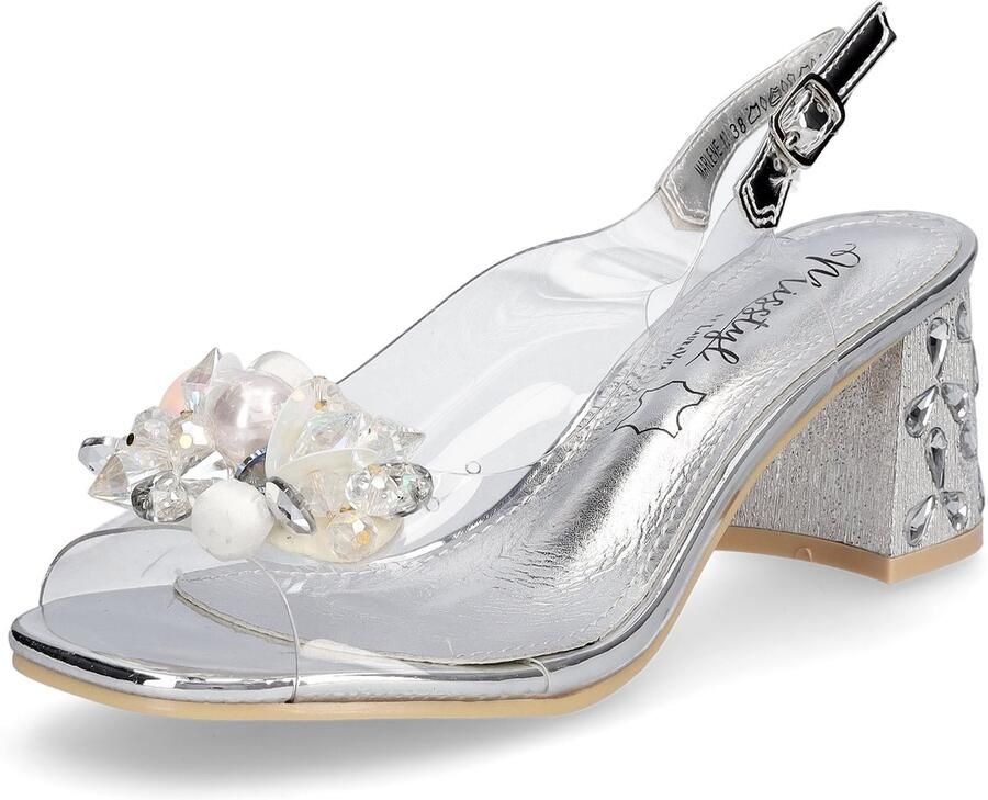 Laura Vita dames sandalen zilver