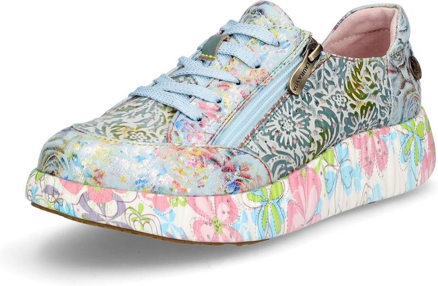 Laura Vita dames sneaker blauw