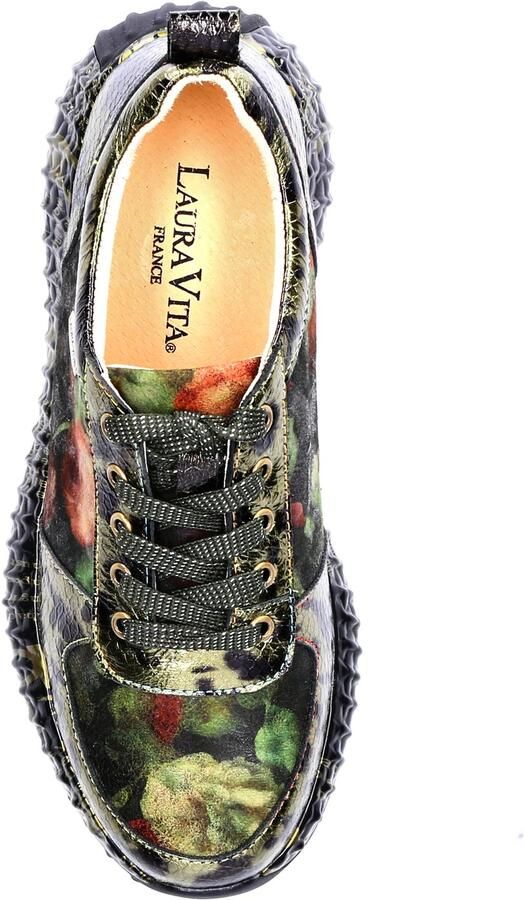 Laura Vita Dames sneaker Burton 38 Emer GROEN COMBI