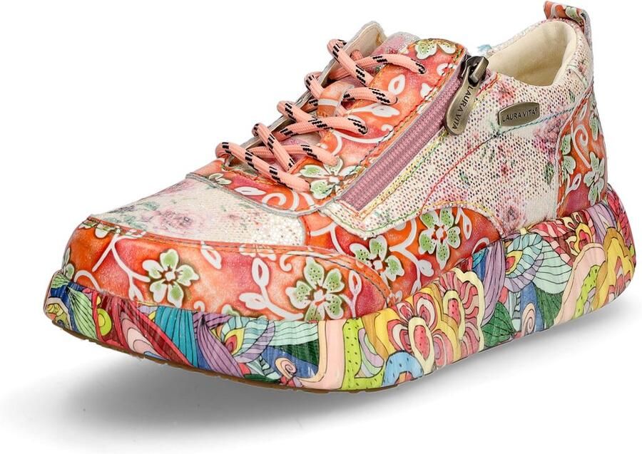 Laura Vita dames sneaker koraal