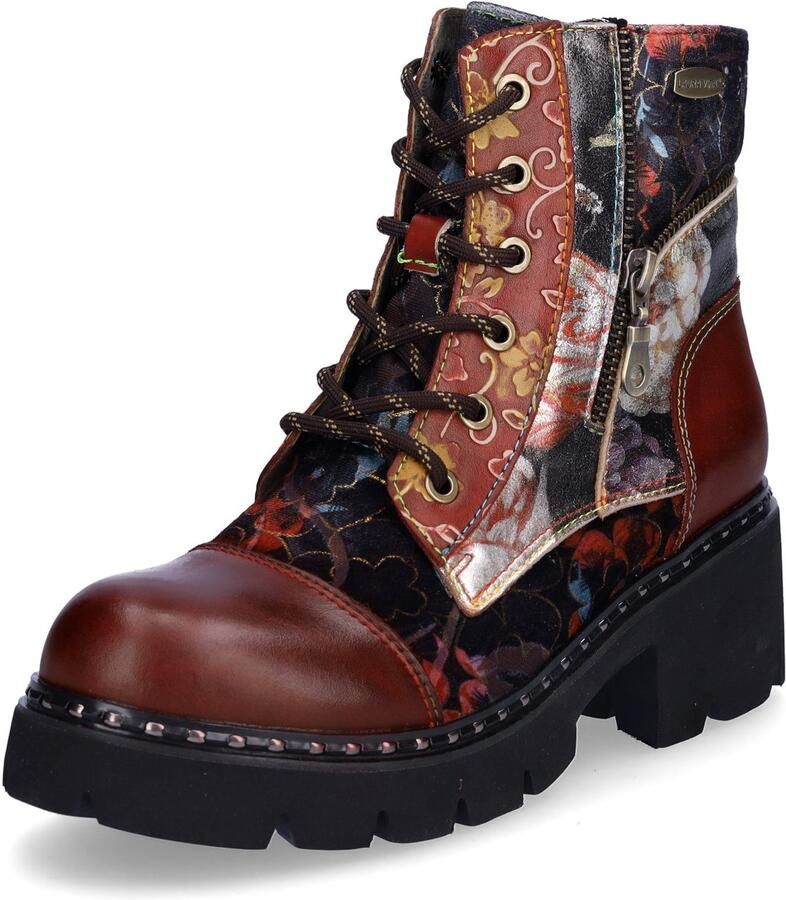 Laura Vita dames veterboot rood