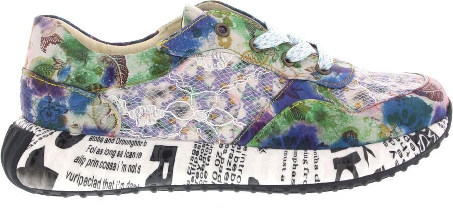 Laura vita Stijlvolle Damessneakers Jeans Blauw Multicolor Dames - Foto 3