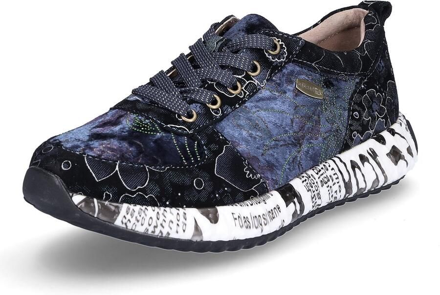 Laura Vita damestrainers blauw