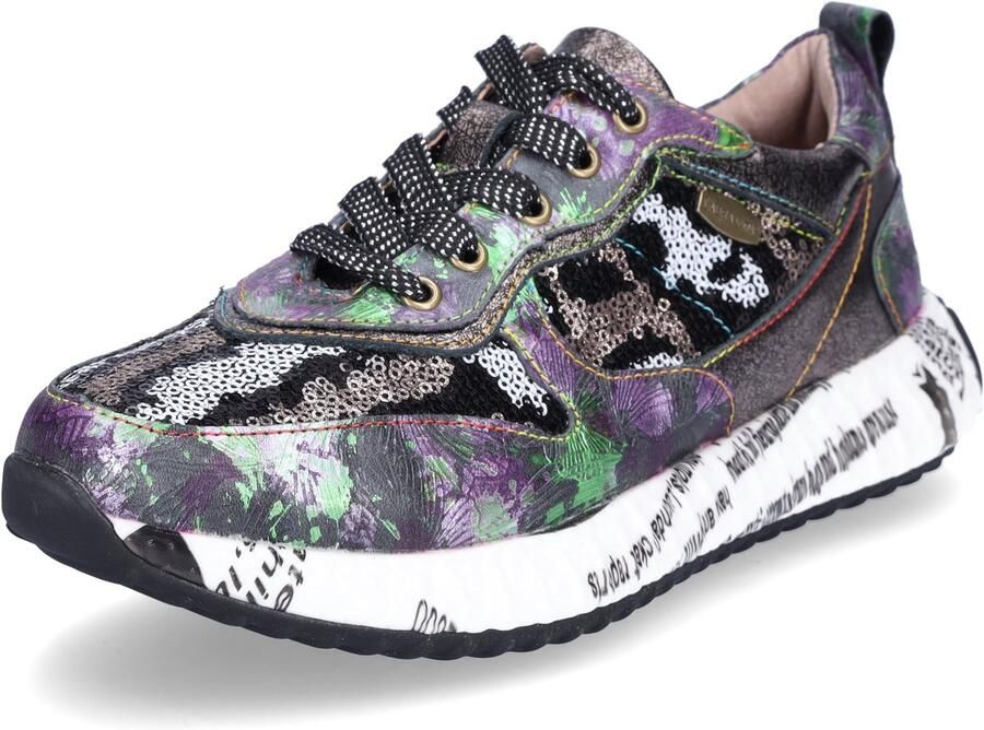 Laura Vita damestrainers groen