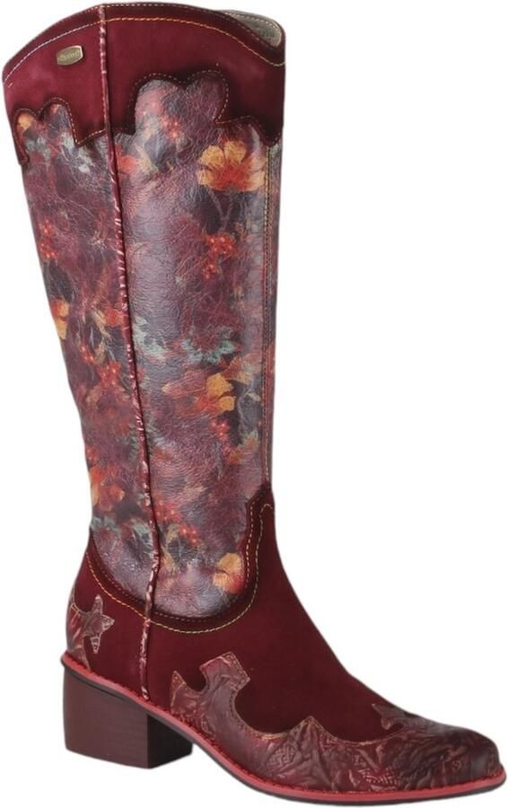 Laura Vita GECAIO 14 Indigo dames laarzen gekleed blauw