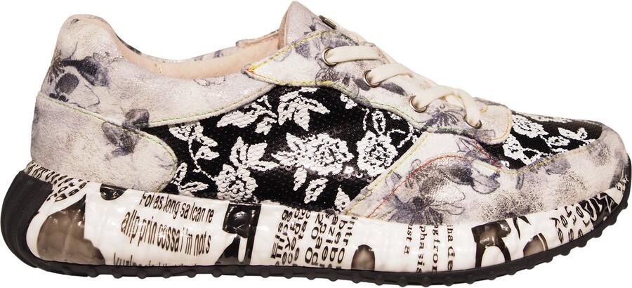 Laura Vita grijze dames sneakers Burton