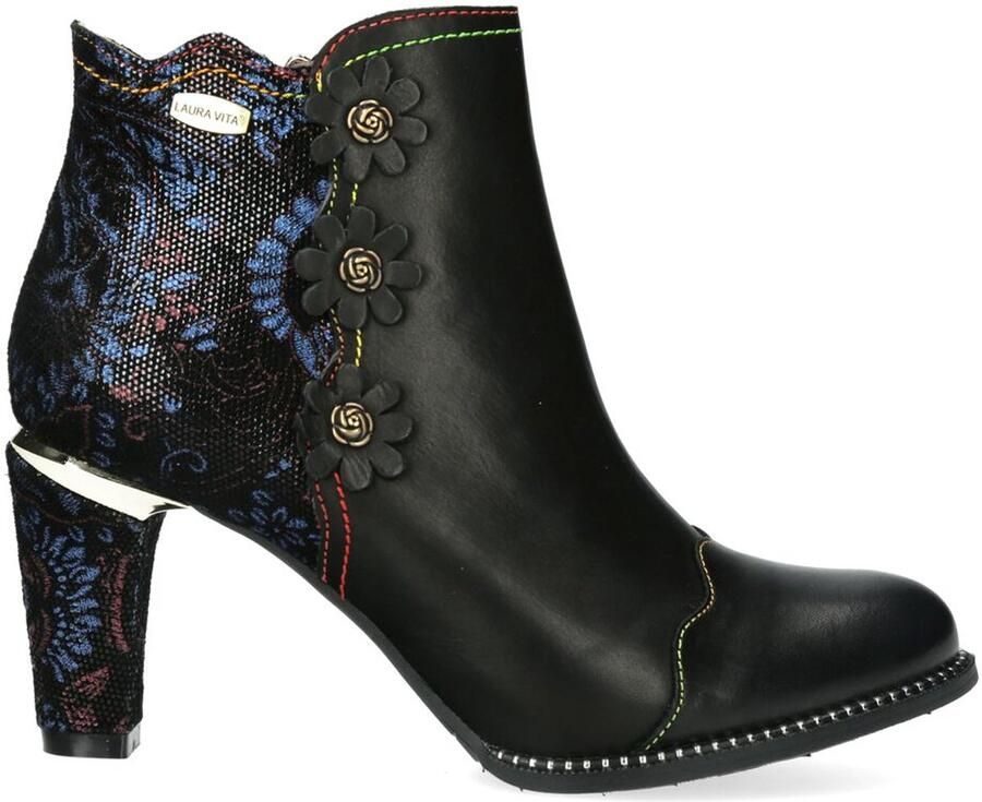 Laura Vita Korte Laars Albane 198 SL316-19Z Charbon Zwart Blauw