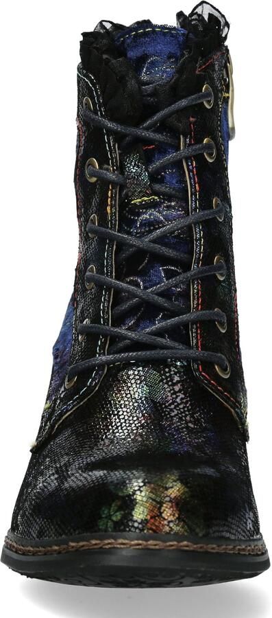 Laura Vita Dames enkellaars Alcizeeo 190 Ocean blauw
