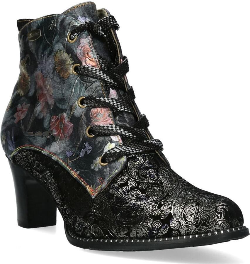 Laura Vita Korte Laars Elcodieo 01 SLA16021-1JBS Acier Zwart Blauw
