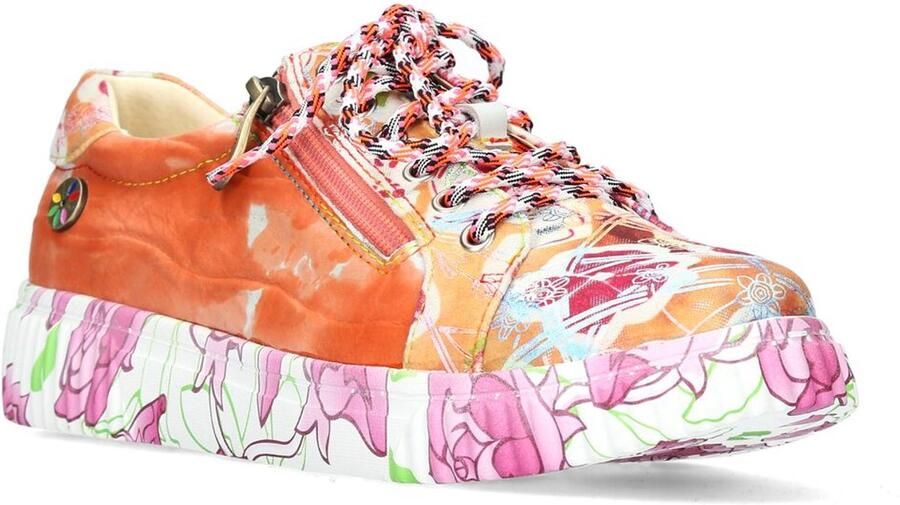 Laura Vita Limited Sneaker Soleno 02 SL2165-2 Oranje