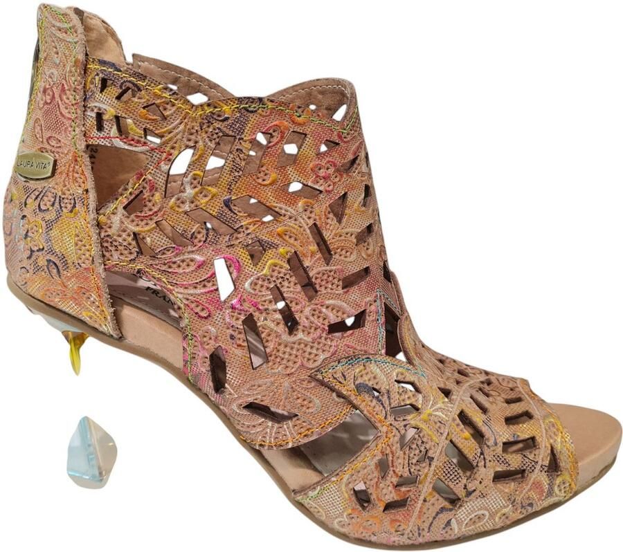 Laura Vita Nino 14 Leren Dames Pumps Brons