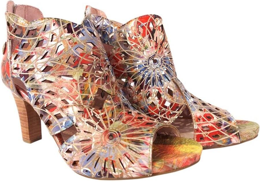 Laura Vita Sandaal Albane 048 SL316D-4JBS Grenat - Foto 2