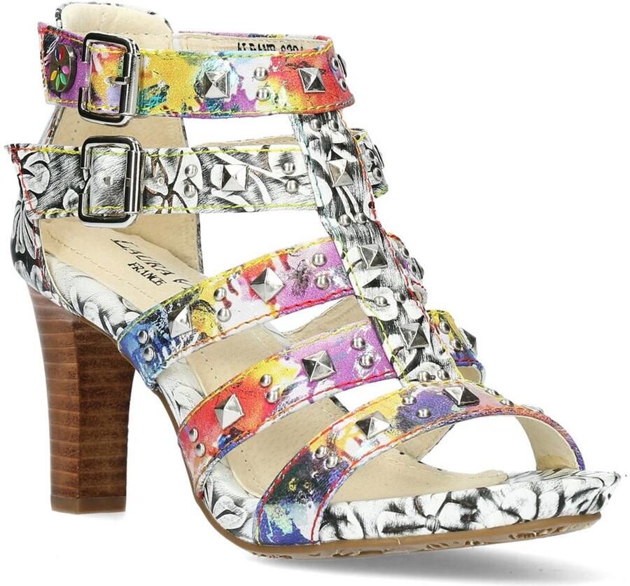 Laura Vita Sandaal Albane 6324 SL6001-63 Blauw Multi