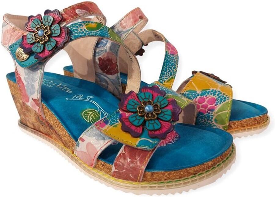 Laura Vita Sandaal Bonito 32 AS312-32 Turquoise