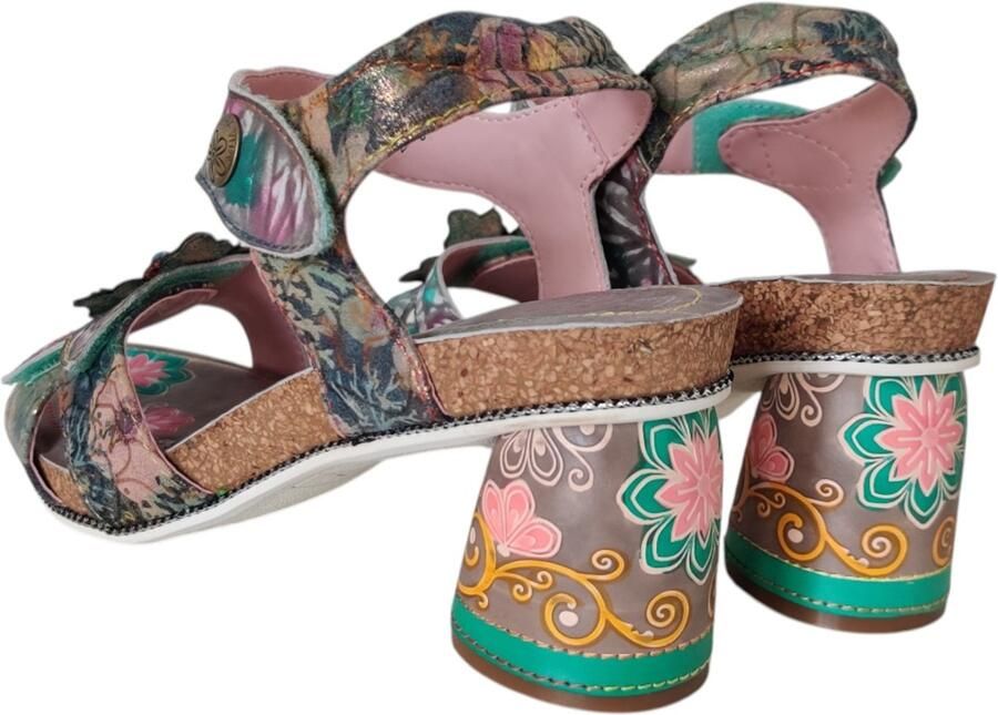 Laura Vita FRAMBOISEO 33 Gris dames sandalen gekleed grijs