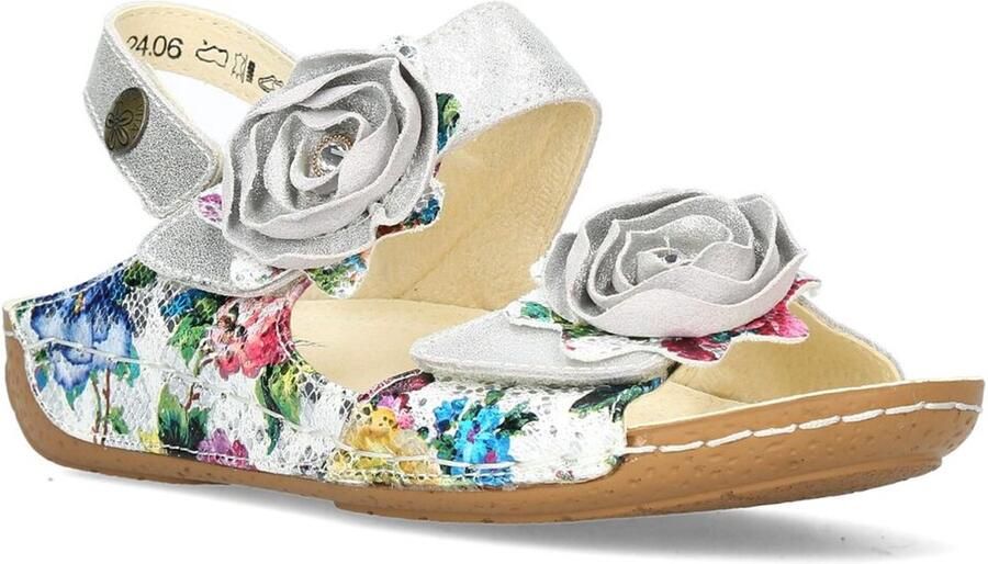 Laura Vita Sandaal Linao 15 SL918-15 Argent Zilver Combi