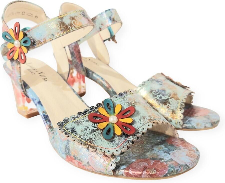 Laura Vita Sandaal Lucieo 13 SL1850-13 Blue Multi