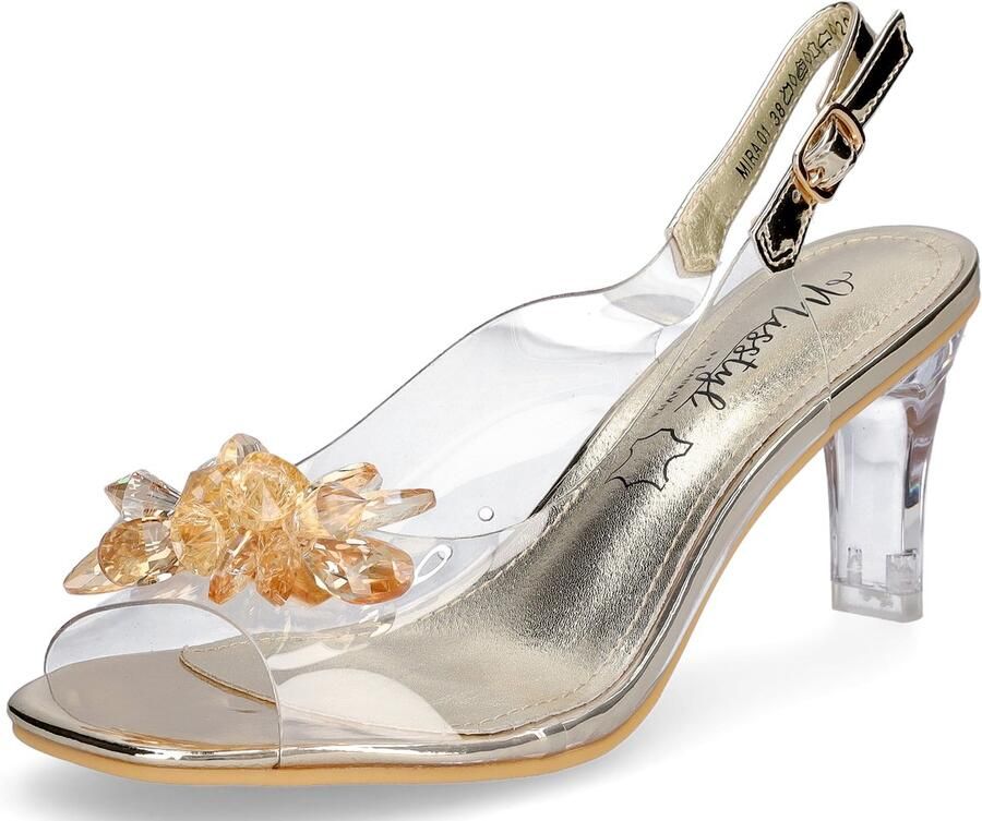 Laura Vita Mira 01 Dore Dames Open Pump Goud