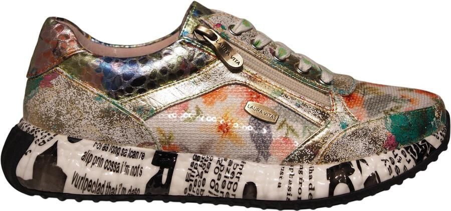 Laura Vita Sneaker Burton 11.Or Goud groen