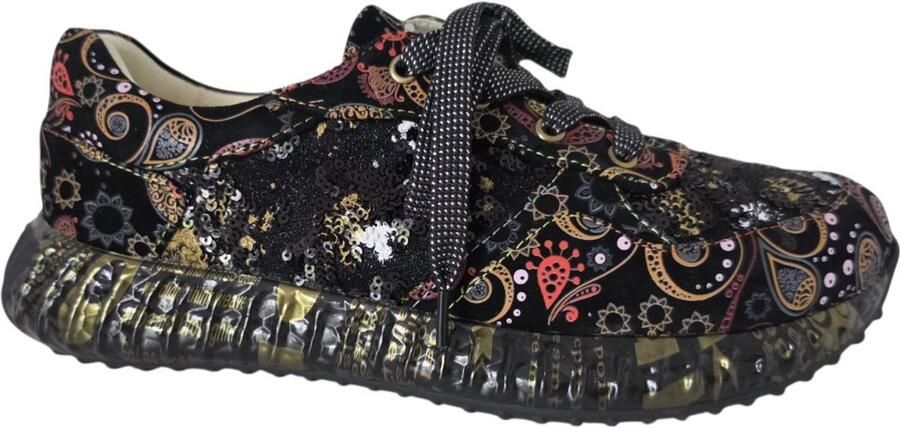 Laura Vita Sneaker Burton Zwart
