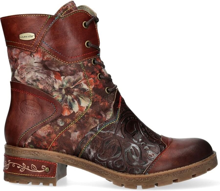 Laura Vita Veterboot Cocrailo 24 SOA0053-24G Chataigne Roodbruin