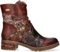 Laura Vita Veterboot Cocrailo 24 SOA0053-24G Chataigne Roodbruin - Rood