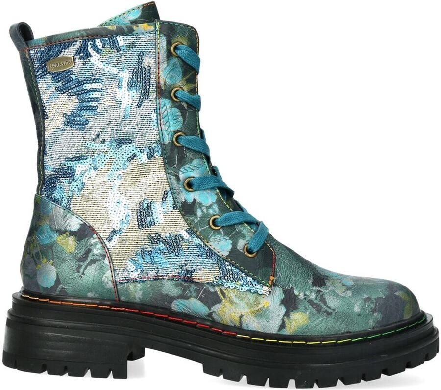 Laura Vita Veterboot Kandyo 24 SL022-4F Cobalt Blauw
