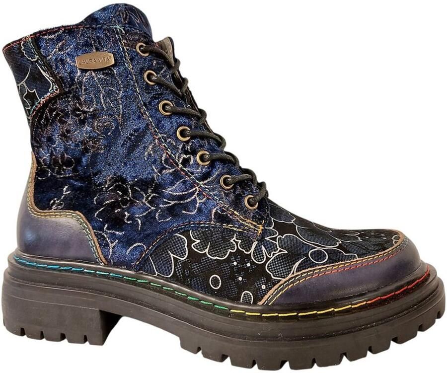 Laura Vita Veterboot Kandyo 42 SO022-42 Marine Blauw