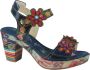 Laura Vita NELLAO 05 Jeans dames sandalen gekleed blauw - Thumbnail 3