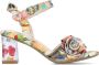 Laura Vita Sandaal Lucieo 25 SL1850-25 Rood Combi - Thumbnail 1